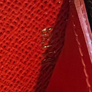 LOUIS VUITTON Clemence Damier Ebene Canvas Wallet