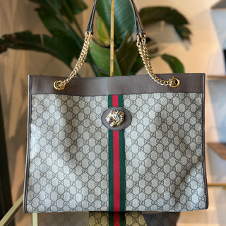 GUCCI Rajah GG Supreme Tote