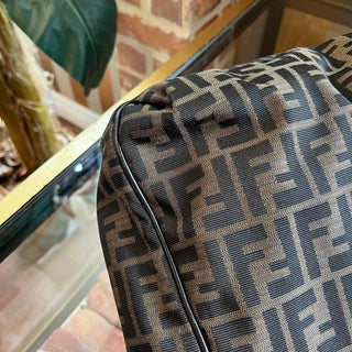 FENDI Tobacco Zucca Canvas Chef Tote