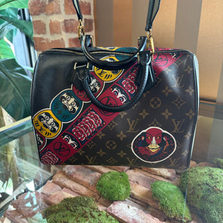 LOUIS VUITTON Monogram Canvas Kabuki Speedy Top Handle Bag 30