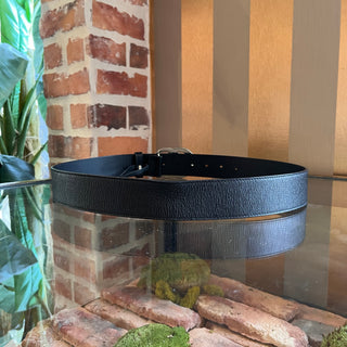GUCCI GG Marmont Black Leather Wide Belt SZ 95/38