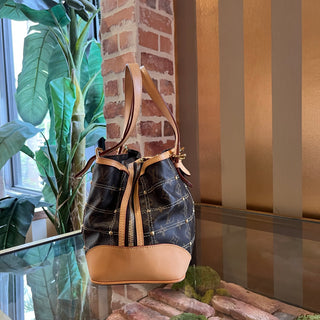 LOUIS VUITTON Riveting Limited Edition Monogram Canvas Shoulder Bag