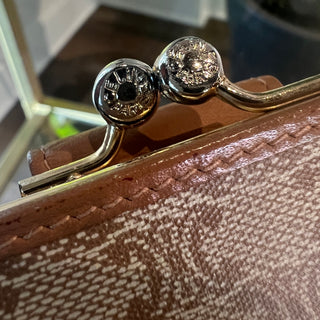 CELINE Vintage Macadam French Purse