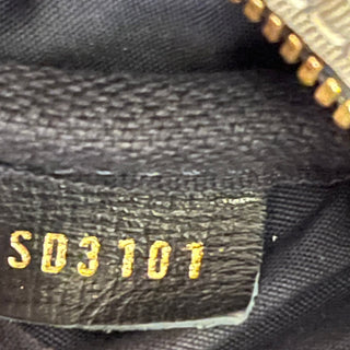 LOUIS VUITTON Speedy Bandouliere Blue Monogram Mini Lin Canvas Satchel