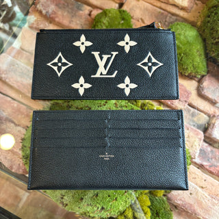 LOUIS VUITTON Black Pochette Félicie
