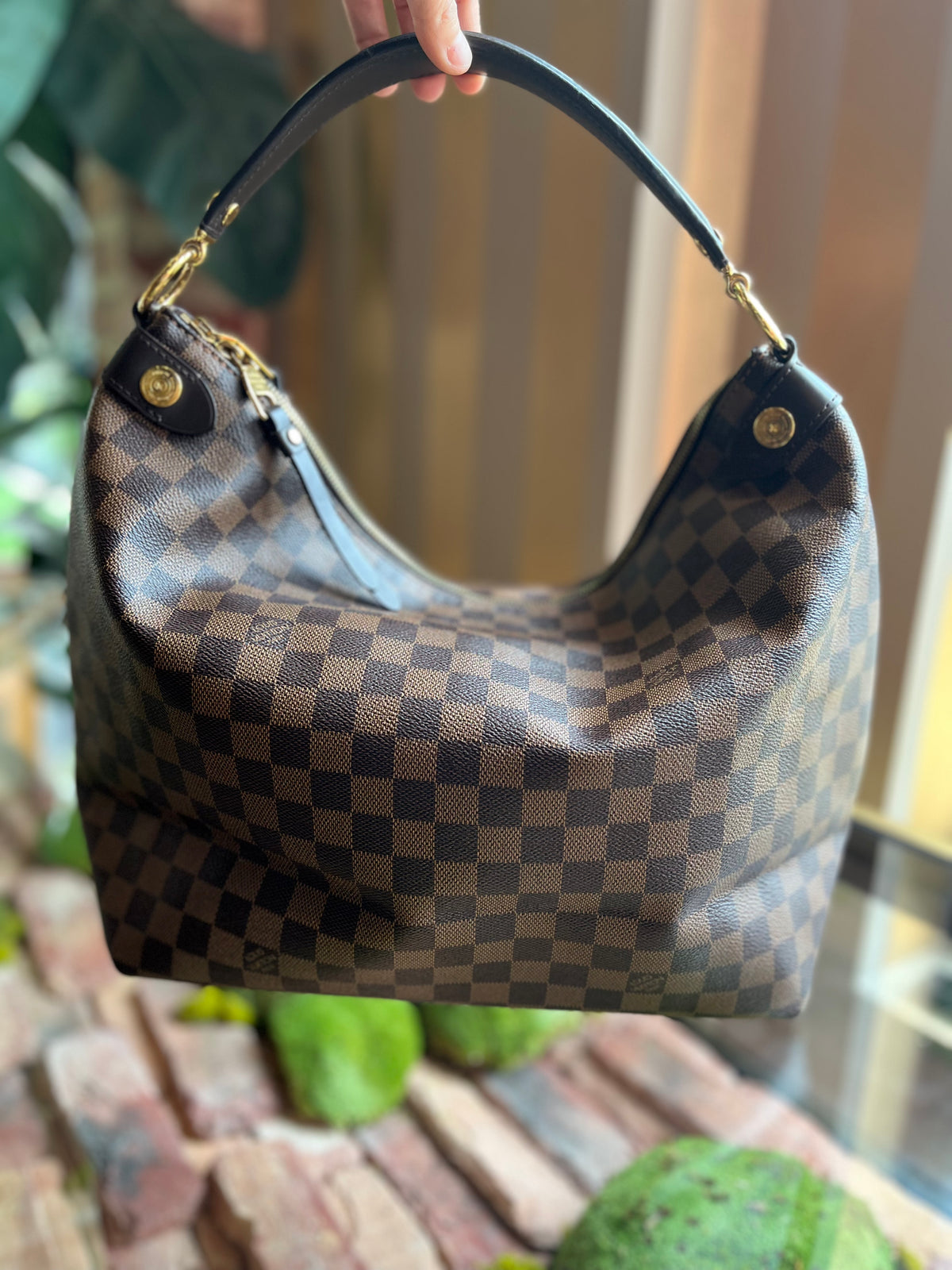 Louis Vuitton Sac Coated Canvas Shopper on SALE