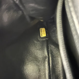 CHANEL Black Leather Reissue Roll Clutch DIA315