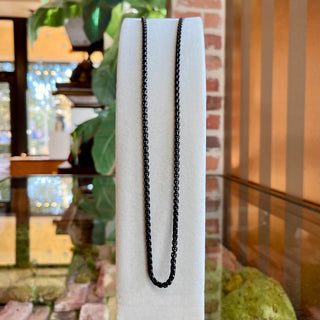 DAVID YURMAN Stainless Steel Box Chain Necklace