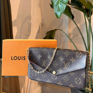 LOUIS VUITTON Monogram Felicie Pochette