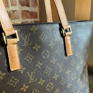 LOUIS VUITTON Luco Brown Monogram Canvas Tote Bag