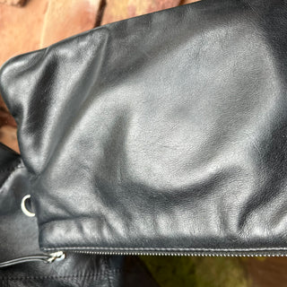 CHANEL Small Chanel 22 So Black Quilted Shiny Calfskin Leather Shoulder Bag