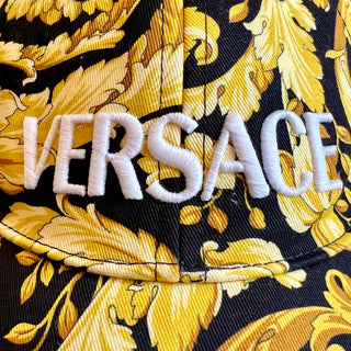 VERSACE Barocco Logo Baseball Cap SZ 57