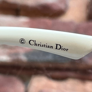 DIOR Gaucho White Acetate Shield Sunnies
