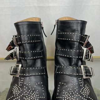 CHLOE Susanna Boots Black SZ 41