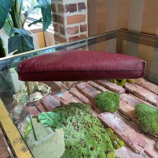 LOEWE Vintage Rouge Leather Clutch