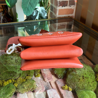 LOUIS VUITTON Coussin PM Terracotta Monogram Embossed Leather Shoulder Bag