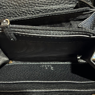 GUCCI Soho Zippy Black Dollar Calfskin Tassel  Compact Wallet