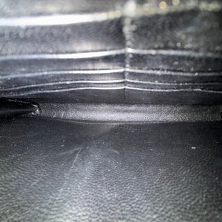 SAINT LAURENT Snake Effect Monogram Kate Wallet on Chain