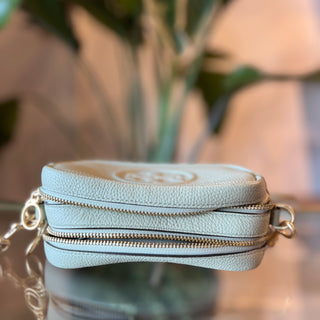 TORY BURCH Green Perry Bombe Mini Bag