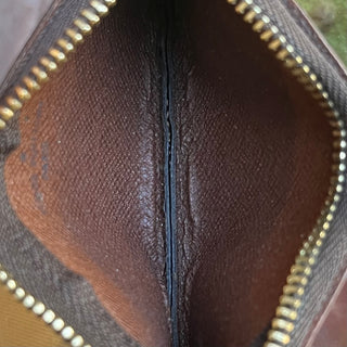LOUIS VUITTON Monogram Coated Canvas Key Pouch
