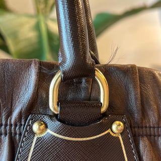 PRADA Nappa Gaufre Antik Tote