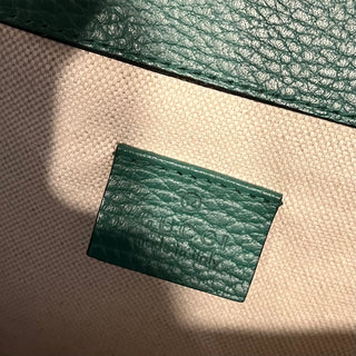 GUCCI Dionysus Mini Green Dollar Calfskin Shoulder Bag