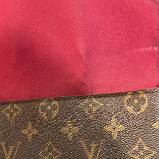LOUIS VUITTON Felicie Pochette Brown Monogram Canvas Crossbody