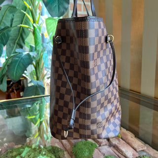 LOUIS VUITTON Neverfull GM Brown Damier Ebene Canvas Tote Bag *Read Description*