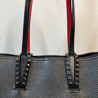 CHRISTIAN LOUBOUTIN Cabata Small Black Tote