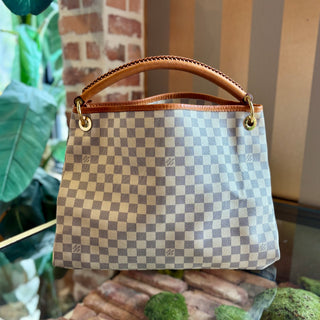 LOUIS VUITTON Damier Azur Artsy MM