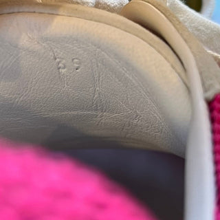 HERMES Rose Vinicunca Air Mesh Bouncing Sneakers SZ 39 (US 9)