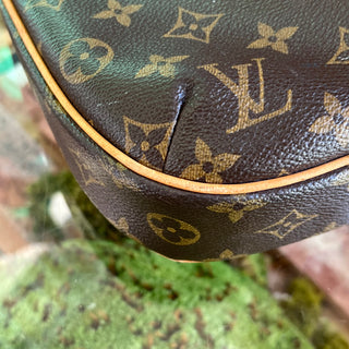 LOUIS VUITTON Odeon PM Brown Monogram Canvas Crossbody Bag