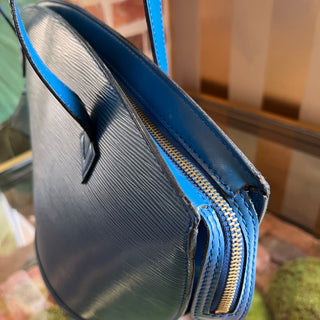 LOUIS VUITTON Saint Jacques Toledo Blue Epi Leather Vintage Tote Bag