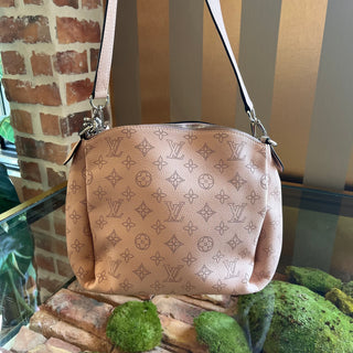 LOUIS VUITTON Pink Mahina Babylon Crossbody