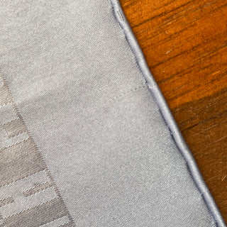 HERMES Seychelles Faconnee Grand H Pocket Square