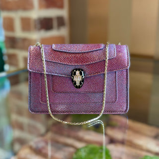 BVLAGRI Pink Serpenti Forever Karung Mini Bag