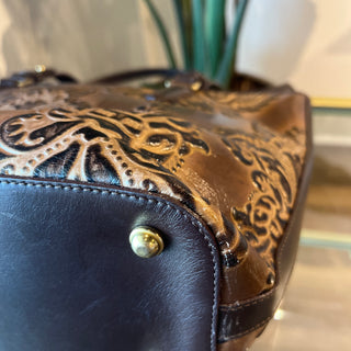 BRAHMIN Medium Asher Tote Espresso Fresco