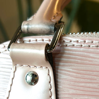 LOUIS VUITTON Pink Epi Alma Handbag
