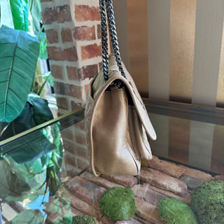 SAINT LAURENT Beige Leather Niki