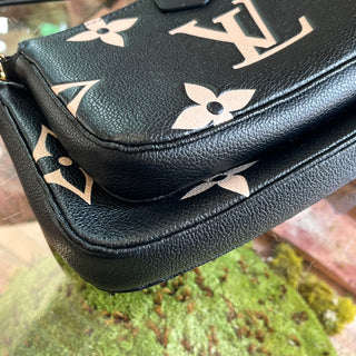 LOUIS VUITTON Multi Pochette Accessoires Bicolor Empriente Monogram Crossbody