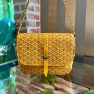 GOYARD Yellow Belvedere II TS3919