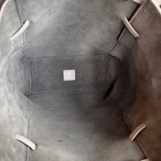 GIVENCHY Voyou North South Small Light Grey Calfskin Tote