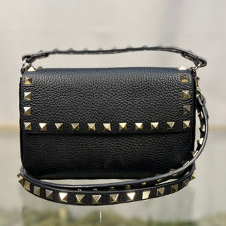 VALENTINO Mini Rockstud Black Crossbody