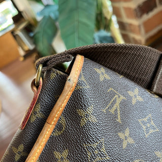 LOUIS VUITTON Bosphore Messenger PM Brown Monogram Canvas Crossbody Bag