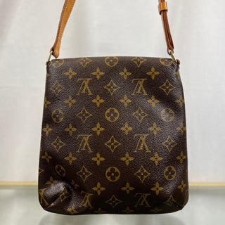 LOUIS VUITTON Musette Salsa Brown Monogram Canvas Shoulder Bag