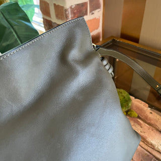 LOEWE Flamenco Medium Khaki Nappa Calfskin Leather Crossbody