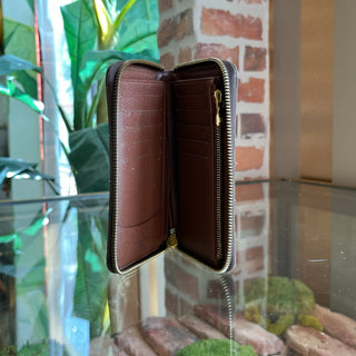 LOUIS VUITTON Zippy Organizer Brown Monogram Canvas Wallet