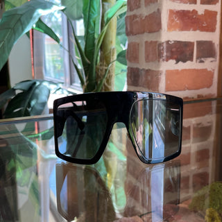 DIOR DiorSoLight Black Acetate Oversized Sunglasses