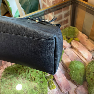 GUCCI Medium Soho Chain Black Pebbled Calfskin Leather Shoulder Bag