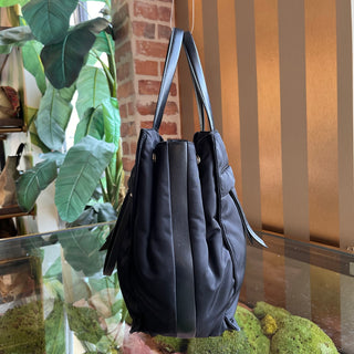 PRADA Black Nylon Tote Bag